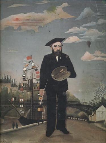 Henri Rousseau Myself Landscape Portrait china oil painting image